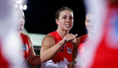Superstar forward steps down as Swans' AFLW co-captain