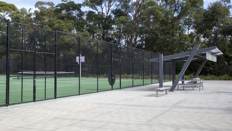 Scarborough Park Tennis Court Lights: Bayside