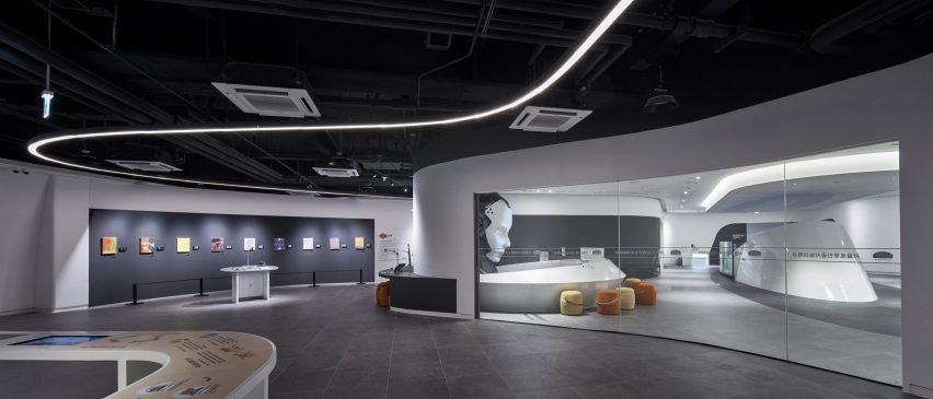Interior of Seoul Robot & AI Museum by Melike Altınışık Architects