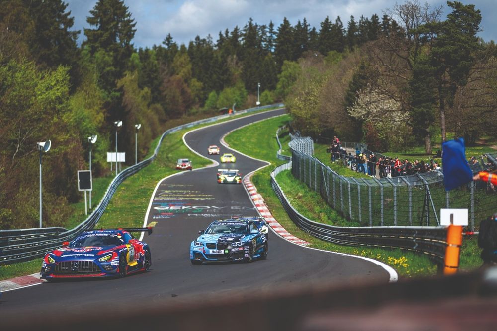 Verstappen fully embraced the need to earn his place in the Nurburgring 24 Hours
