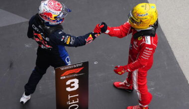 Hamilton and Verstappen kept fans entertained with a late battle