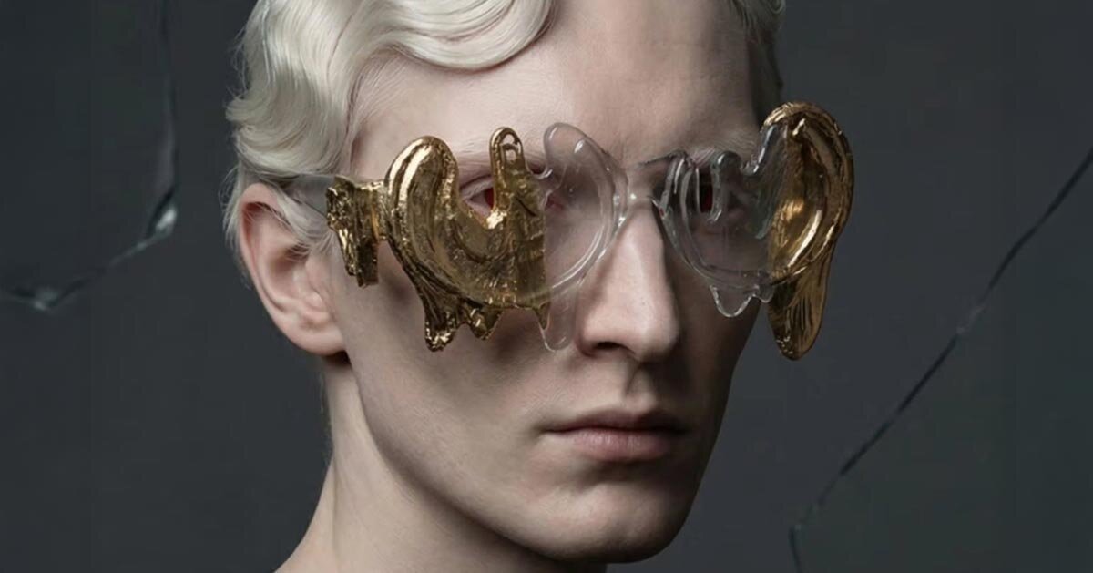 melting eyeglasses blur sculpture, design, and optics in venice biennale