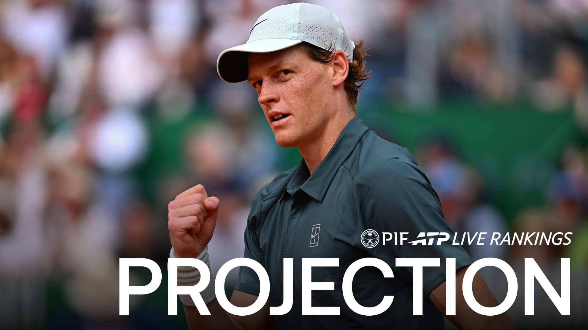 Jannik Sinner is the No. 1 player in the PIF ATP Rankings.