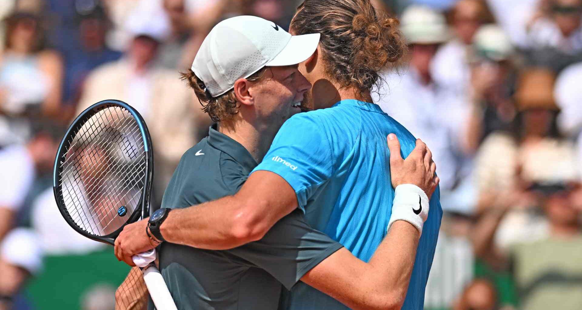 Jannik Sinner leads Alexander Zverev 9-4 in their Lexus ATP Head2Head series.