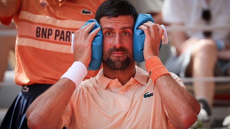 Novak Djokovic has been knocked out of the French Open a day after Jannik Sinner suffered an upset