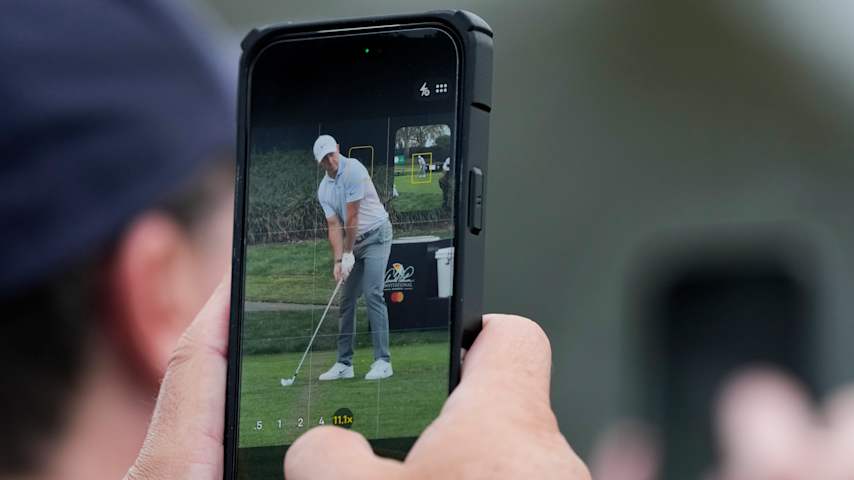 The PGA TOUR has announced multiple enhancements to its player social media policy. (Tracy Wilcox/PGA TOUR via Getty Images)