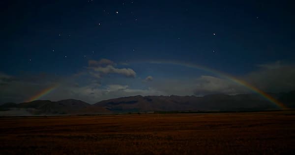 'It made no sense': Rare moonbow spotted over Mackenzie Country