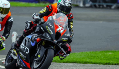 Storm Stacey on BMW M1000 RR at 2026 North West 200. Credit: Pacemaker Press/North West 200.