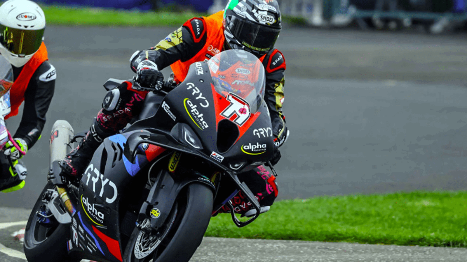 Storm Stacey on BMW M1000 RR at 2026 North West 200. Credit: Pacemaker Press/North West 200.