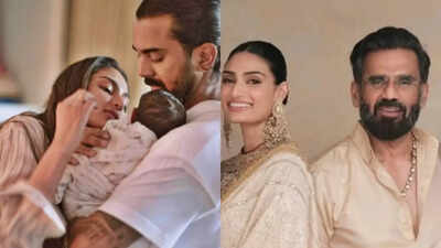 Suniel Shetty says granddaughter Evaarah is daughter Athiya Shetty's 2.0 version, says he's eager to return home to 'ghar ki lakshmi'