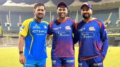 IPL 2026 | 'Pehle Rohit bhai, phir Dhoni bhai ... ': Suryakumar Yadav reveals story behind iconic pic - WATCH