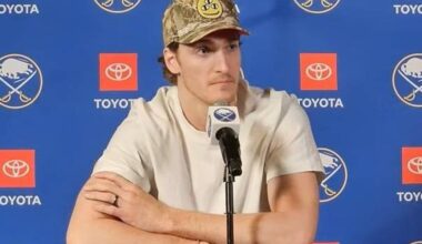 Thompson proud of what Sabres did, but wants more