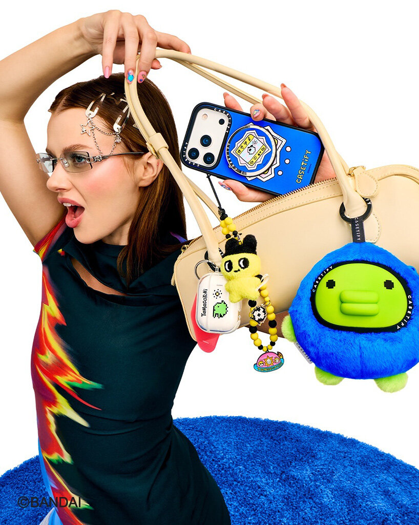 tamagotchi and casetify launch custom device and nostalgic y2k accessories collection - 2
