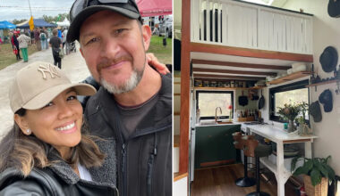 Couple embrace $130,000 housing crisis solution sweeping Australia: 'Never again'