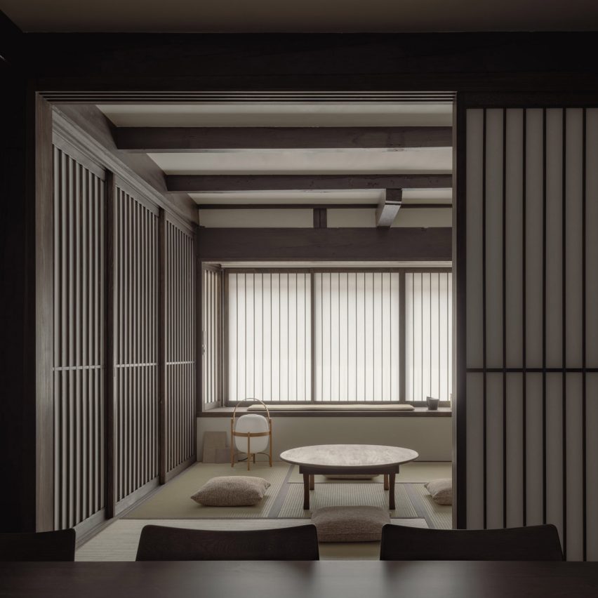 Holiday home with shoji screens