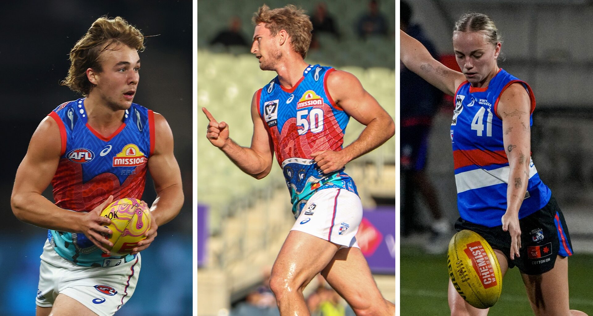 Dogs-Dees triple-header set for Sunday