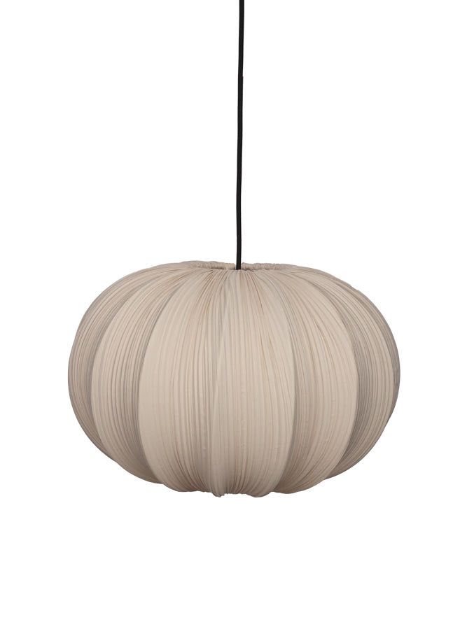 Rockett St George, Neutral Pleated Fabric Ceiling Light
