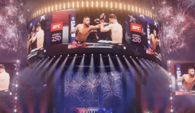 Photos: Layout revealed for 85,000 person UFC White House watch party