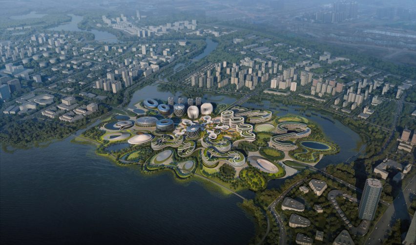 Unicorn Island by Zaha Hadid Architects