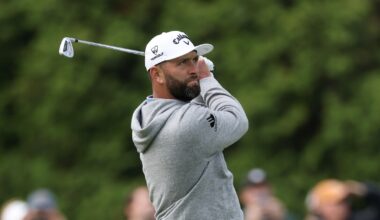 Jon Rahm Holes Out for Eagle at Aronimink