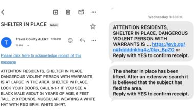 Austin residents say a shelter-in-place alert looked like a scam