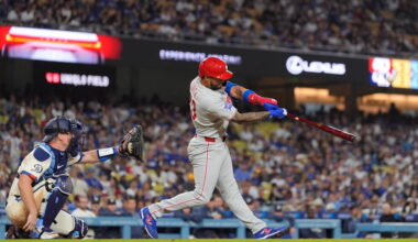 Phillies rally past the Dodgers 4-3 on Edmundo Sosa's homer in 8th