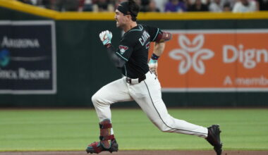 Arizona's Corbin Carroll racking up triples at a record rate