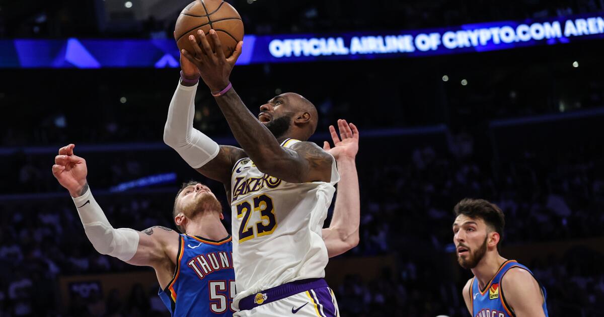 Where’s LeBron? As Laker season vanishes, he again disappears