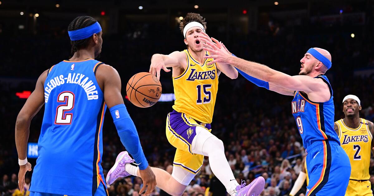 NBA playoffs: Lakers respect Thunder, insist they aren't intimidated