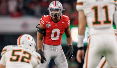 Sonny Styles switches from No. 0 in college to No. 52 in the NFL