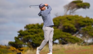 A car accident ended his playing career. He's now playing in a major in his backyard – Australian Golf Digest