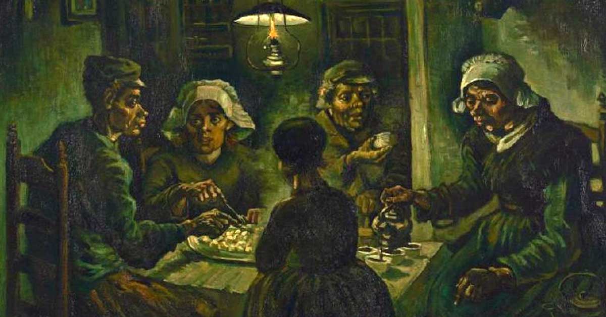 van gogh potato eaters