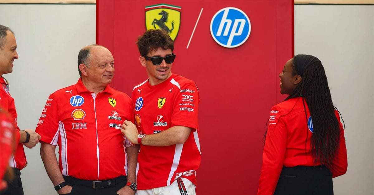 Fred Vasseur, Charles Leclerc, Ferrari 2026 F1