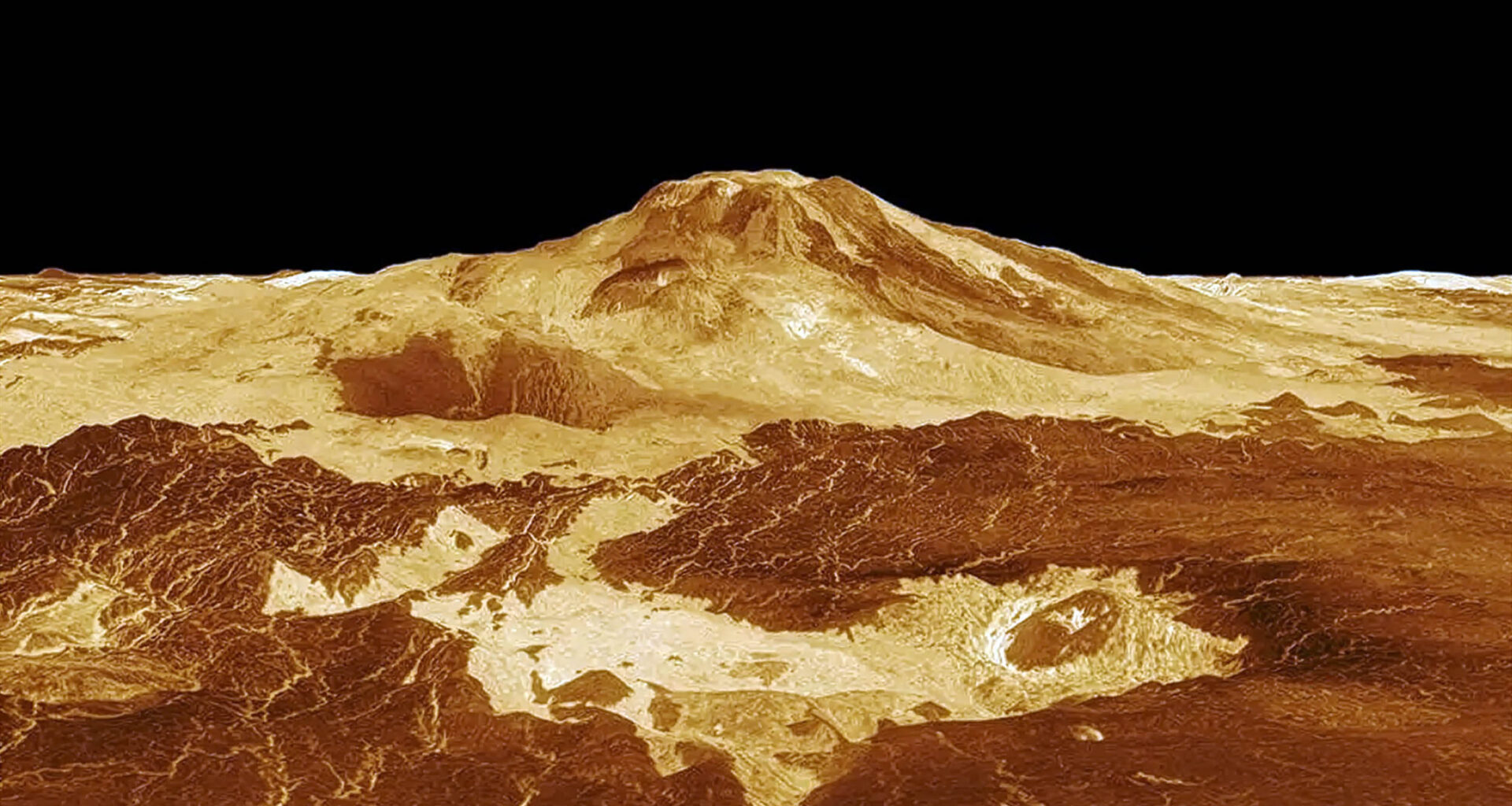 Scientists demonstrate for the first time the existence of a giant volcanic cave on Venus