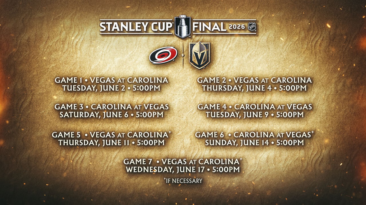Vegas Golden Knights Announce On-Sale Details for 2026 Stanley Cup Final