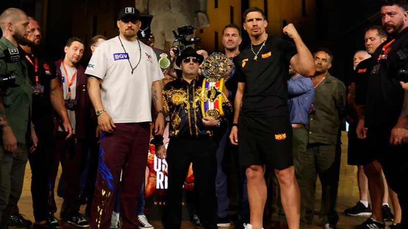 Oleksandr Usyk and Rico Verhoeven chiseled heavyweights  in Egypt