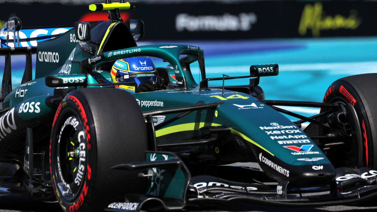 Fernando Alonso, Aston Martin, 2026 Miami F1