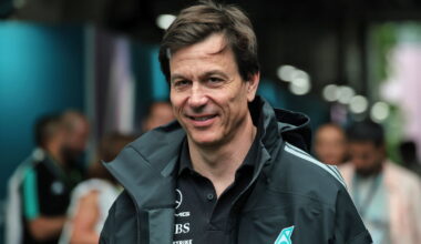 Wolff in the Miami paddock