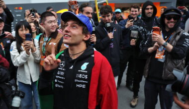 Antonelli celebrates in Canada