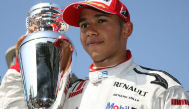 Hamilton was handed his F1 debut in 2007 after winning GP2
