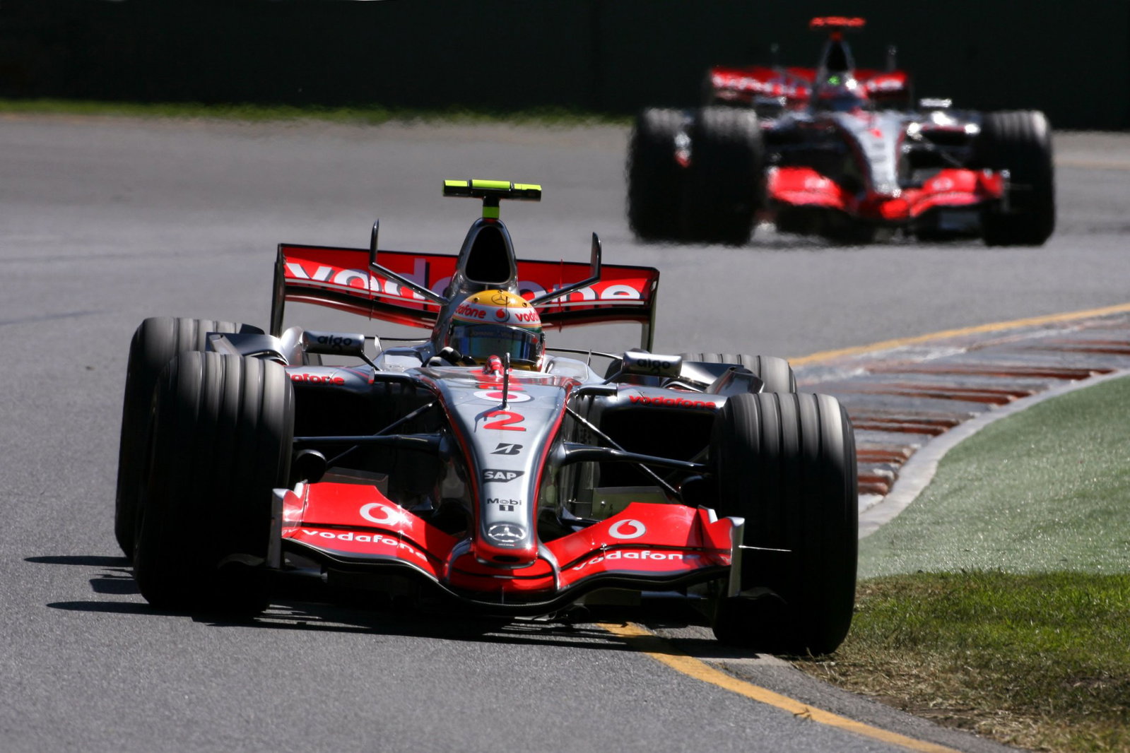 Hamilton missed out on the F1 title in his rookie season by a point