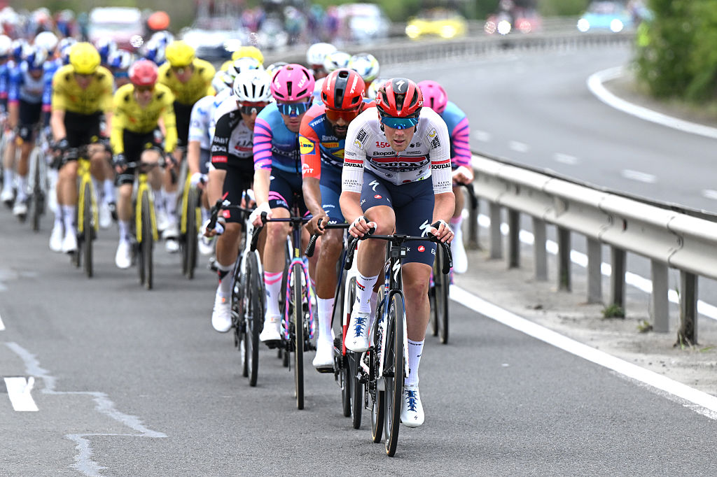 Ayco Bastiaens of Belgium and Team Soudal Quick-Step competes during the 109th Giro d'Italia