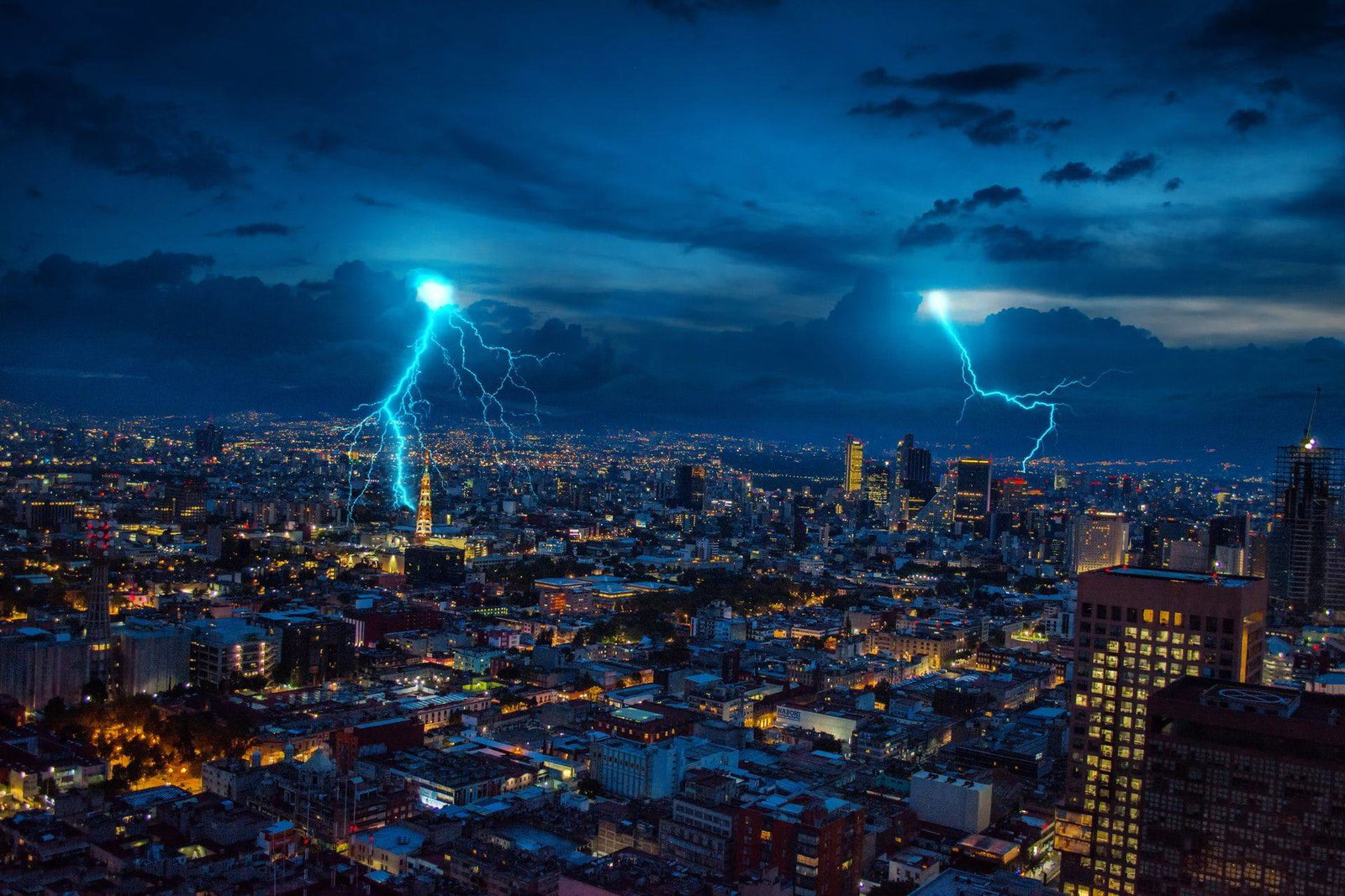 Lightning Tractor Beam