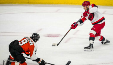 Walker’s whirlwind trip brings him back to Hurricanes after baby daughter’s arrival