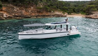 Axopar launches the 38 Sun Top, an open and social boat built for shared time on the water