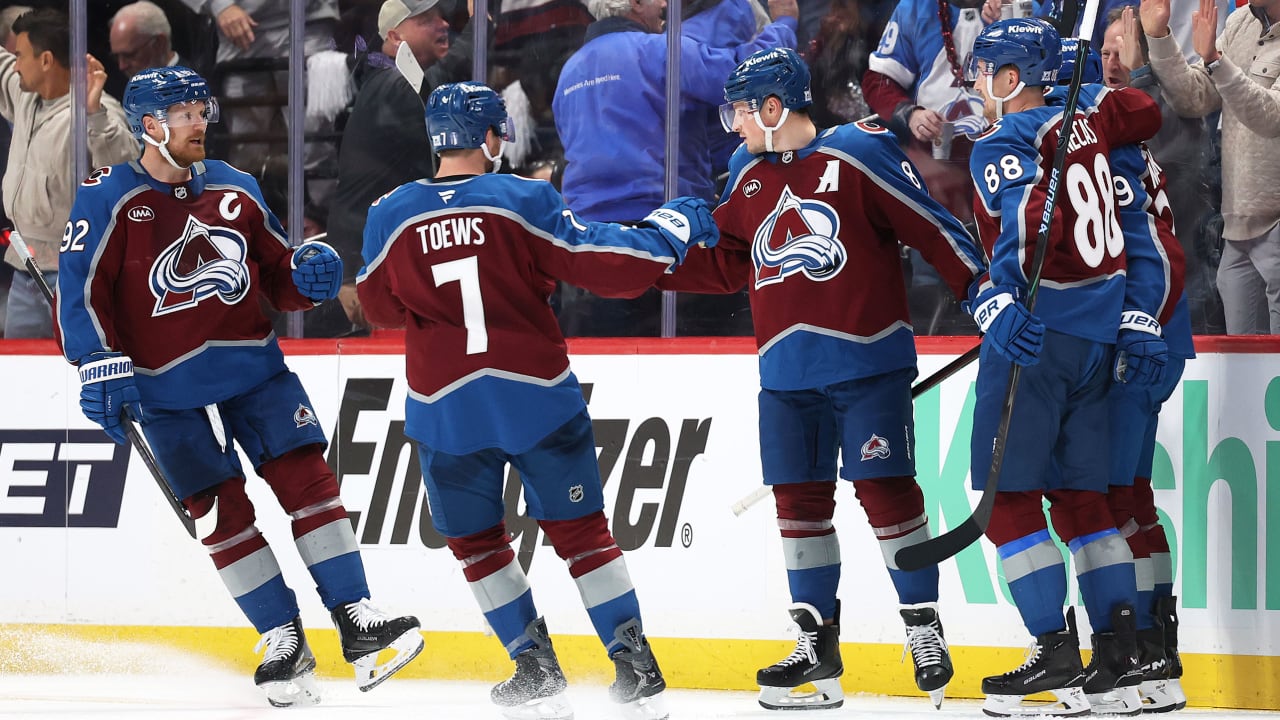 Avalanche outlast Wild in high-scoring Game 1 of Western 2nd Round