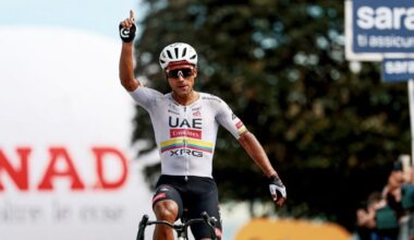 Giro d'Italia... Narvaez leads UAE Cycling to fourth win