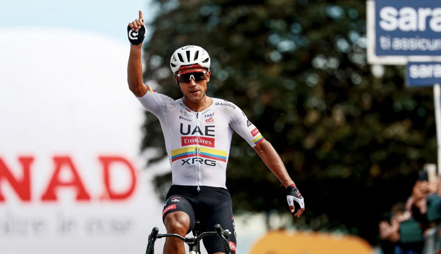 Giro d'Italia... Narvaez leads UAE Cycling to fourth win