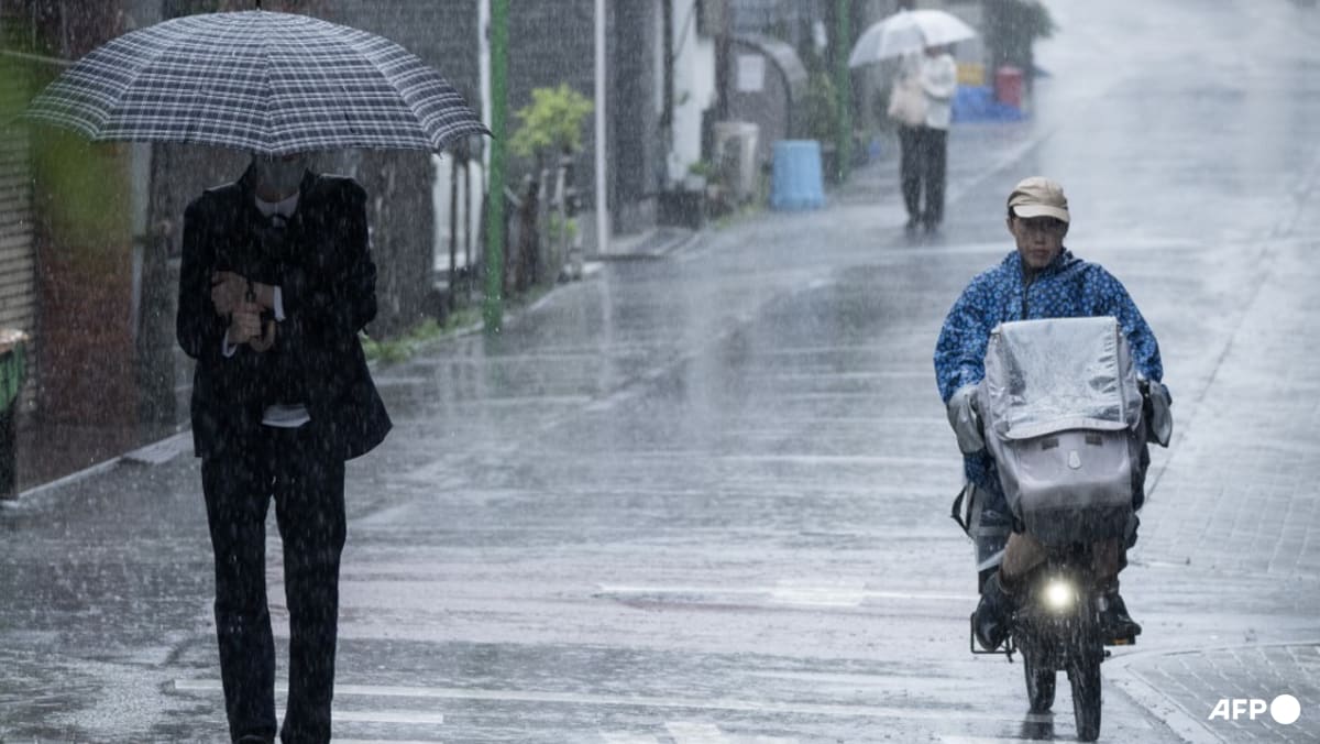 Tropical storm Jangmi batters Japan, cuts power to 60,000 homes