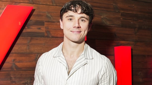 LONDON, ENGLAND - APRIL 23: Calam Lynch attends the press night after party for 